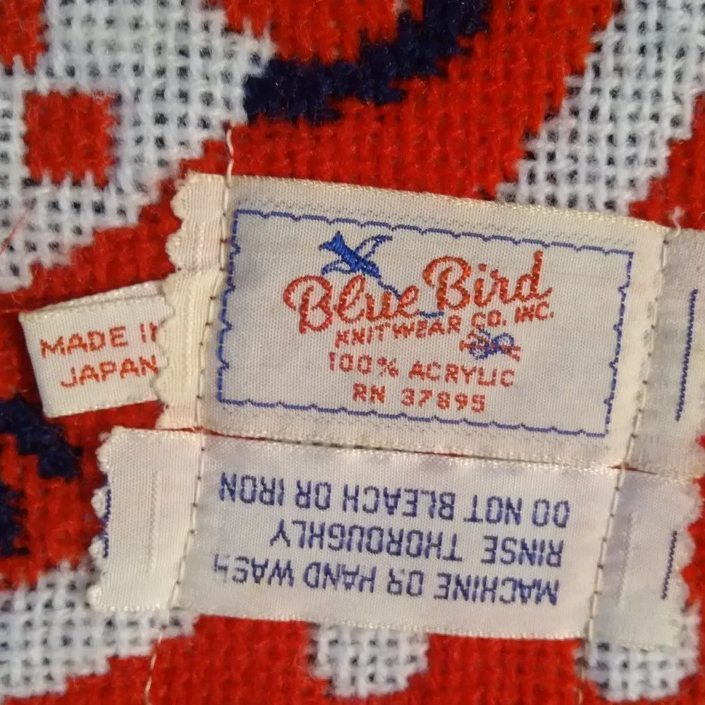 Vintage blue bird